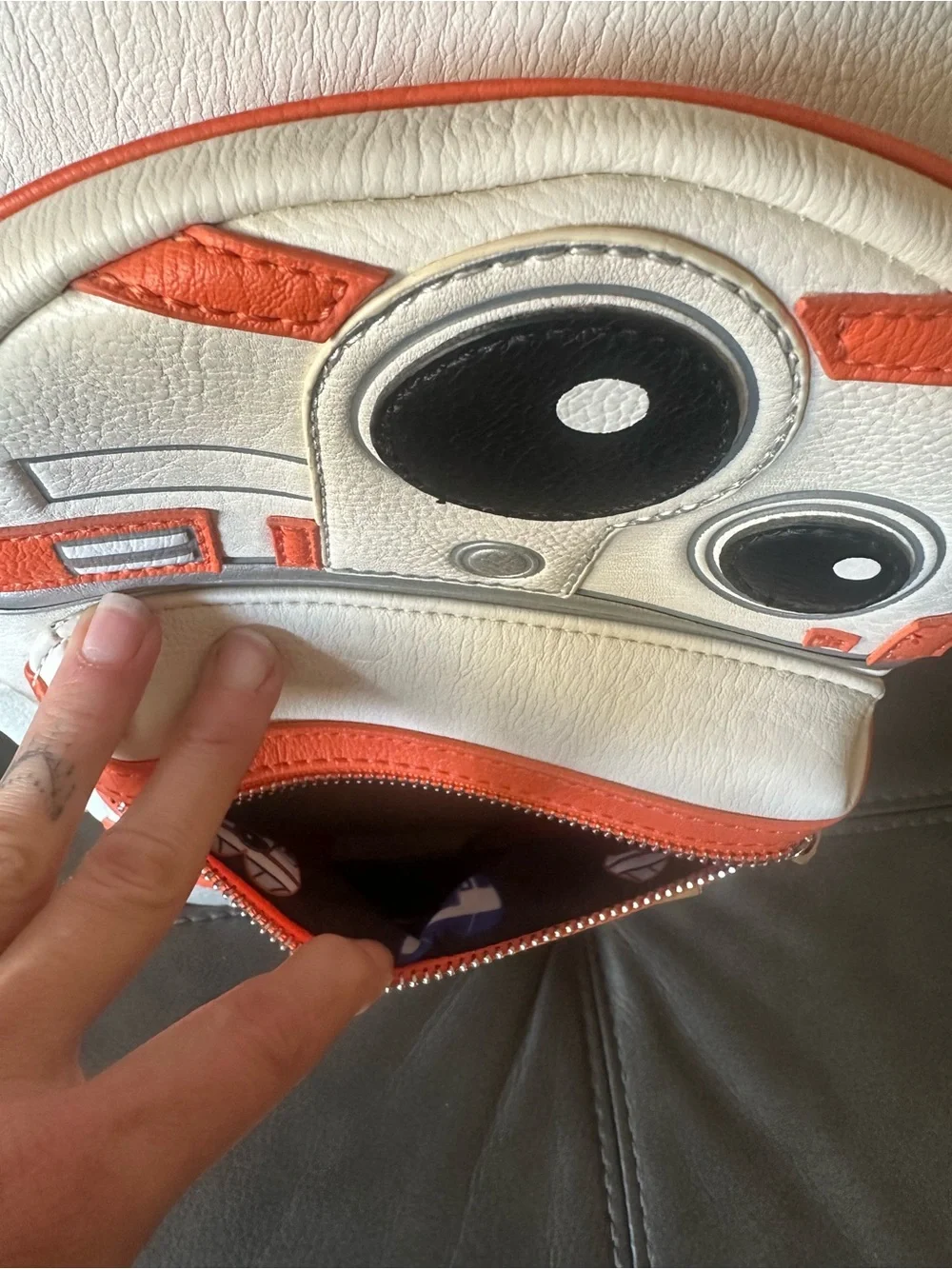 Loungefly Star Wars BB-8 Mini Backpack - White & Orange